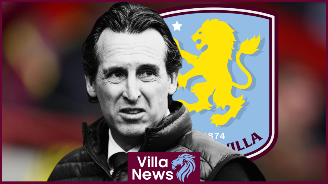 Aston Villa badge Emery