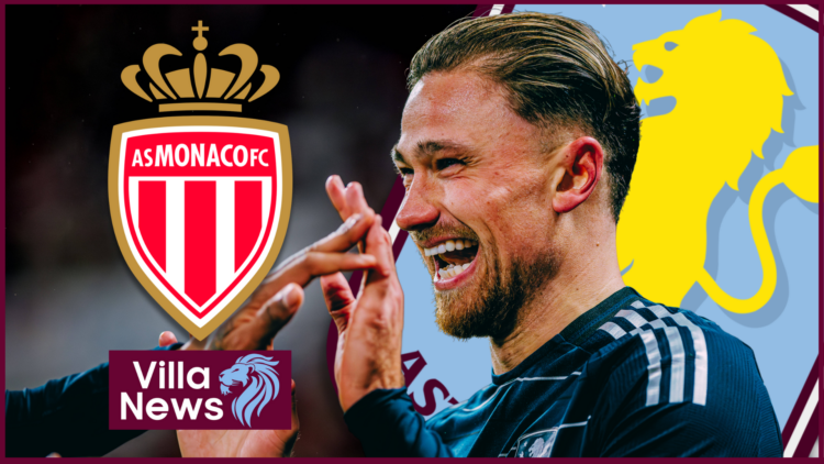 Aston Villa badge Monaco Cash