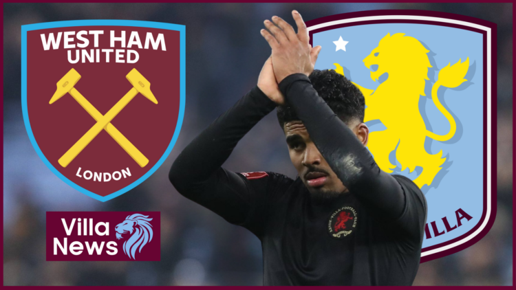 Aston Villa badge West Ham Maatsen