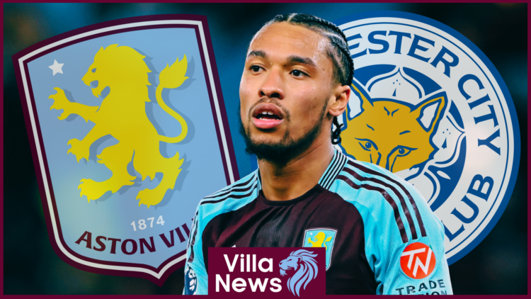 Aston Villa and Leicester badges, Boubacar Kamara