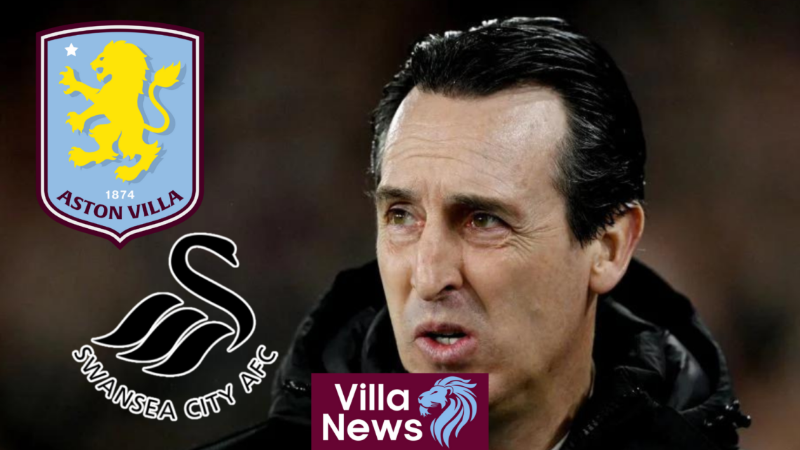 swansea city, aston villa, unai emery