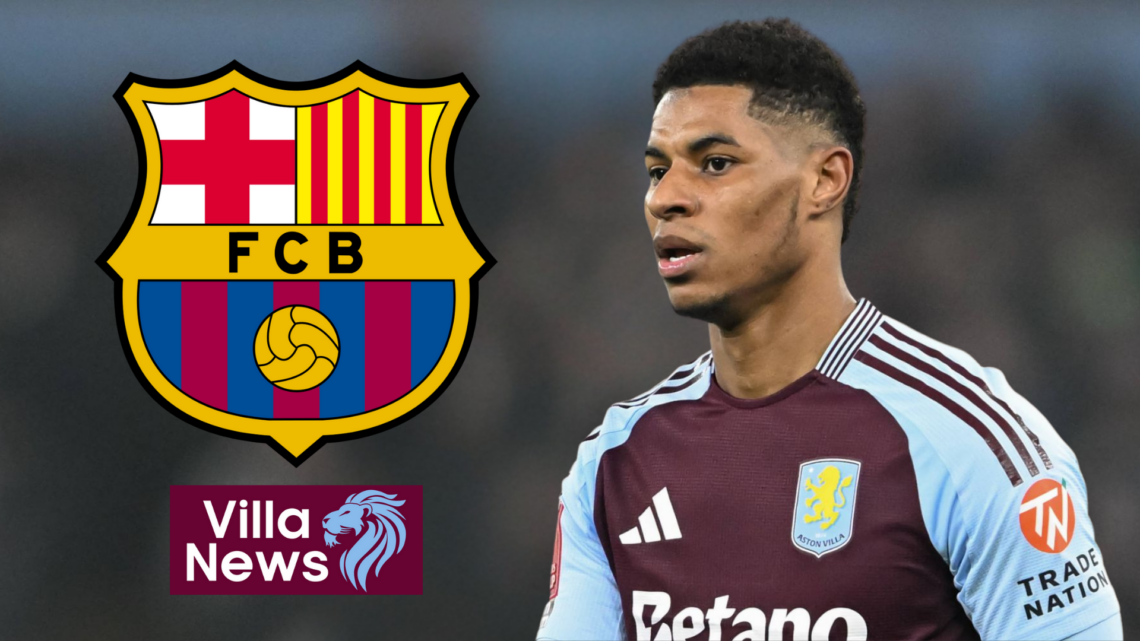 Aston Villa Barcelona Rashford