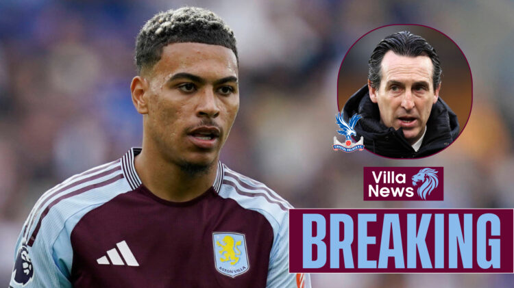 Aston Villa Crystal Palace Morgan Rogers Unai Emery