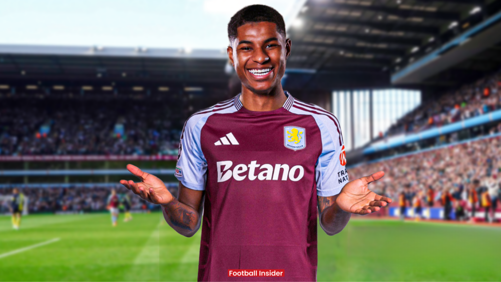Marcus Rashford Aston Villa
