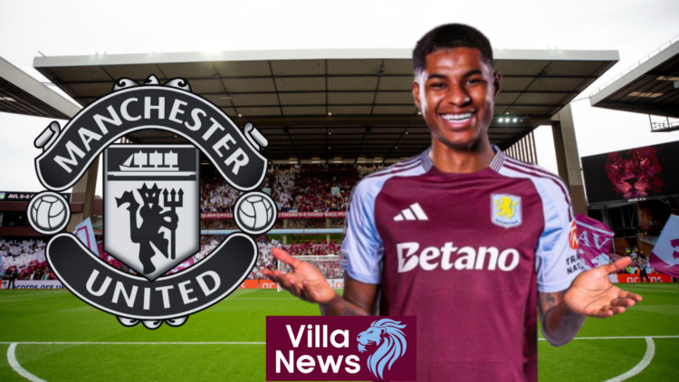 Marcus Rashford Aston Villa