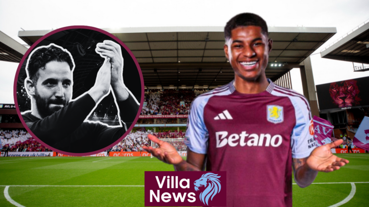 Aston Villa Marcus Rashford