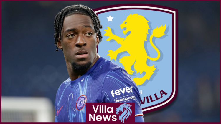 Aston Villa badge Disasi