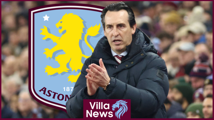 Aston Villa badge Emery