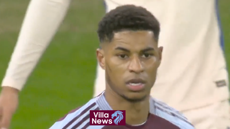 Marcus Rashford, Aston Villa