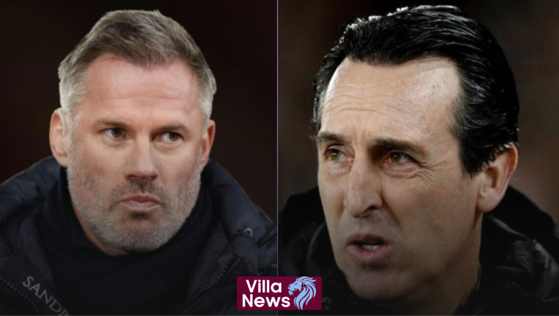Jamie Carragher, Unai Emery