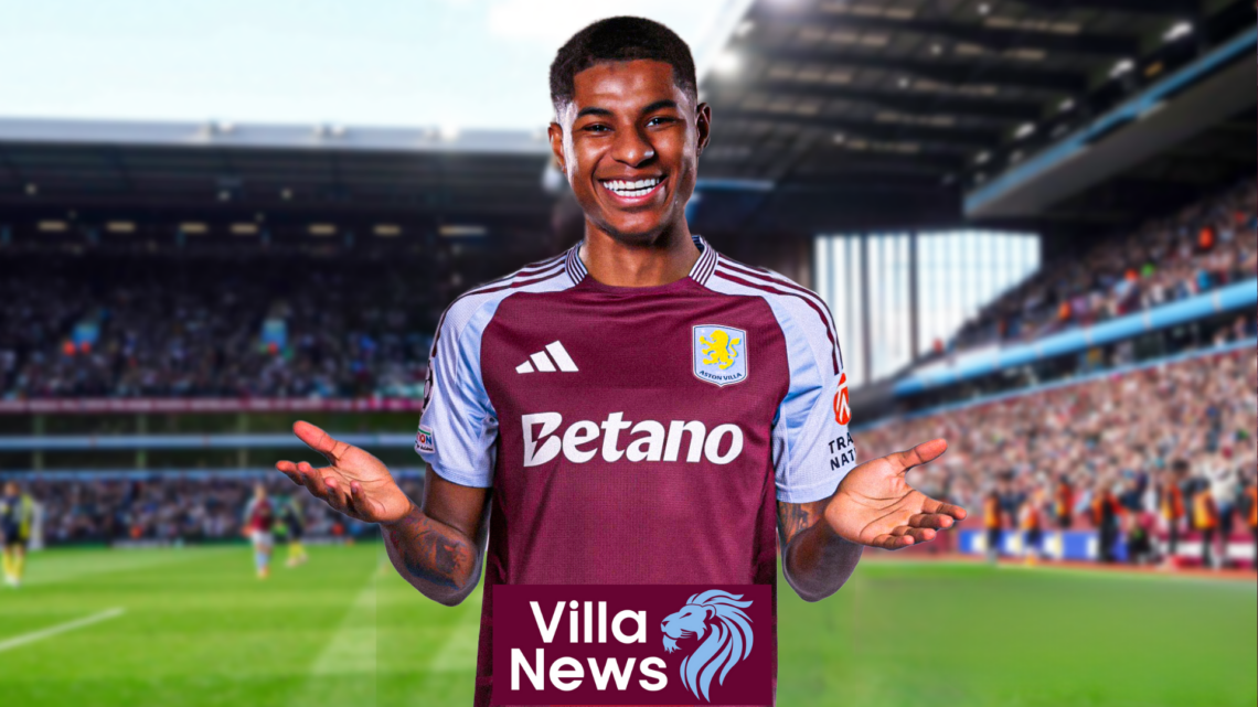 Marcus Rashford, Aston Villa