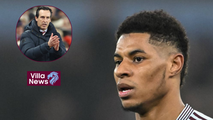 Unai Emery, Marcus Rashford, Aston Villa, Manchester United