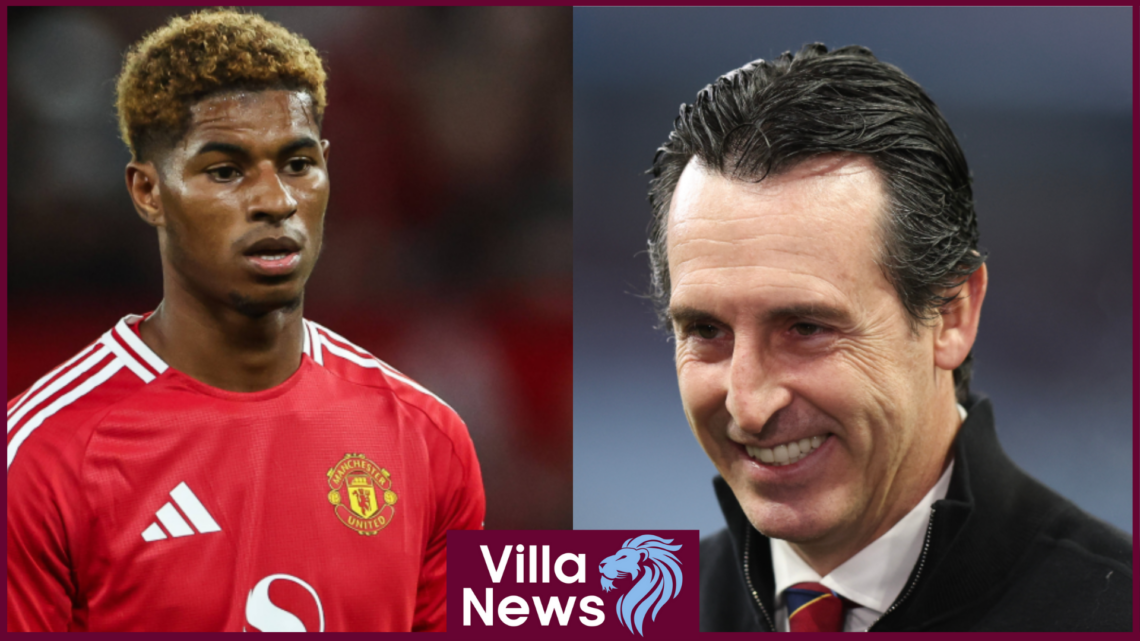 Unai Emery Marcus Rashford