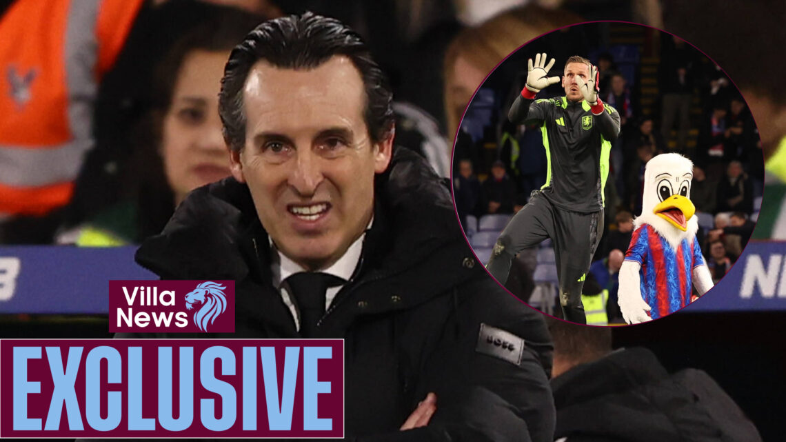 Robin Olsen caused 'chaos' as Aston Villa lost v Crystal Palace.