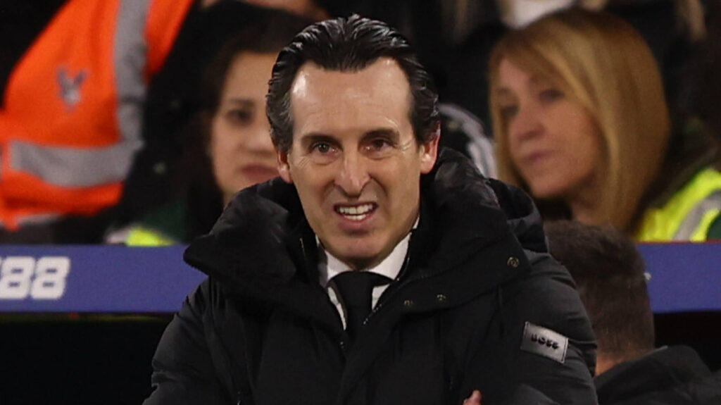 Aston Villa boss Unai Emery
