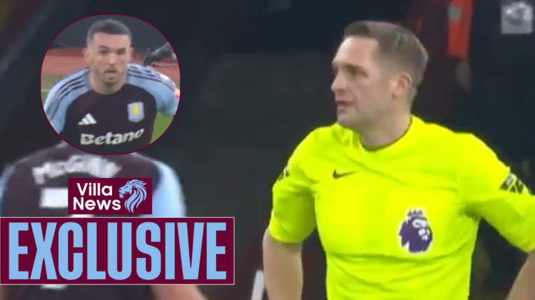 Craig Pawson was in the spotlight as Aston Villa played Liverpool.