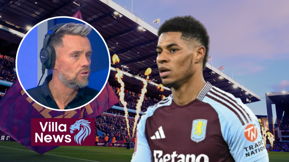 Marcus Rashford Lee Hendrie Aston Villa