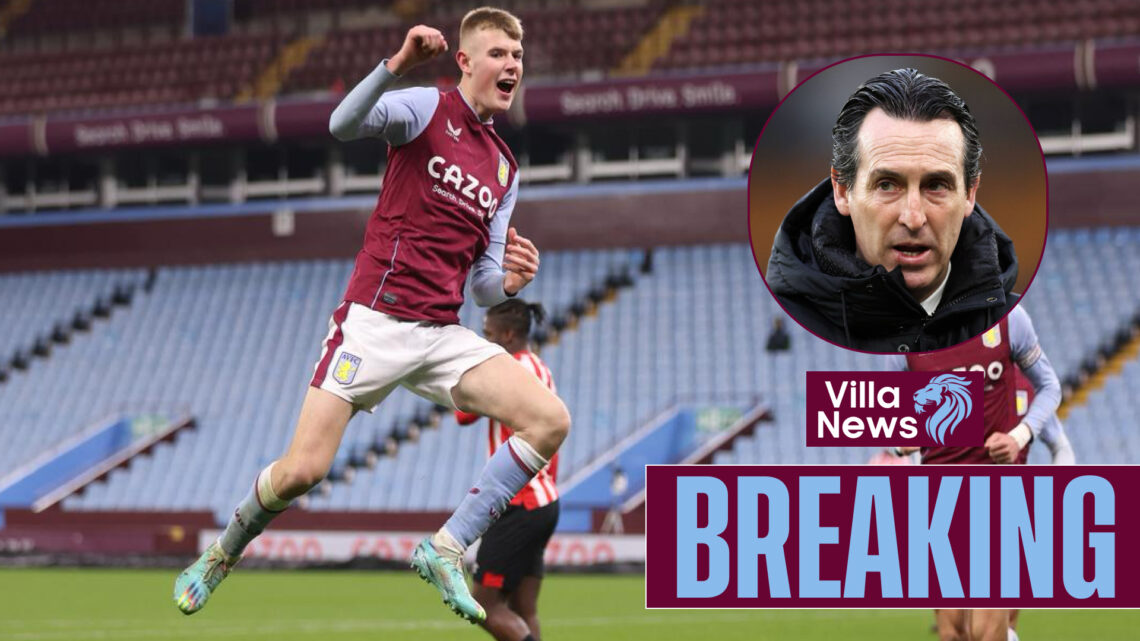 Aston Villa youngster Rory Wilson