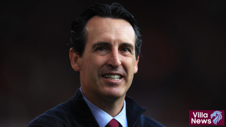 Aston Villa boss Unai Emery