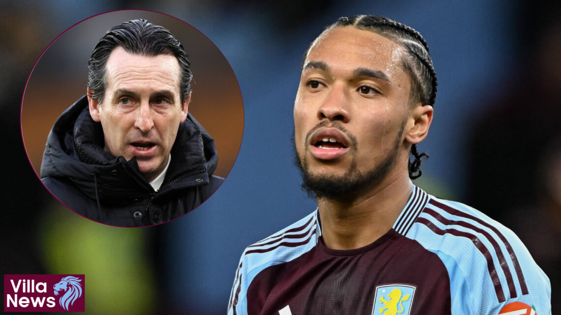 Aston Villa midfielder Boubacar Kamara
