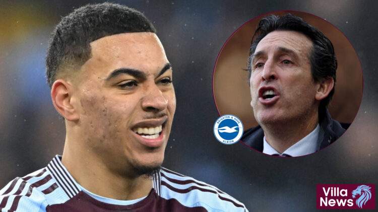 Aston Villa Brighton Morgan Rogers Unai Emery