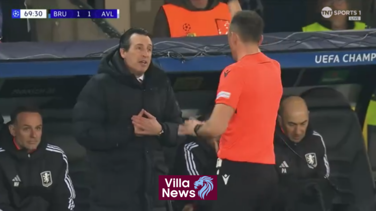 Aston Villa Club Brugge Unai Emery