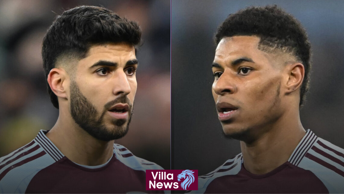 Aston Villa Marcus Rashford Marco Asensio