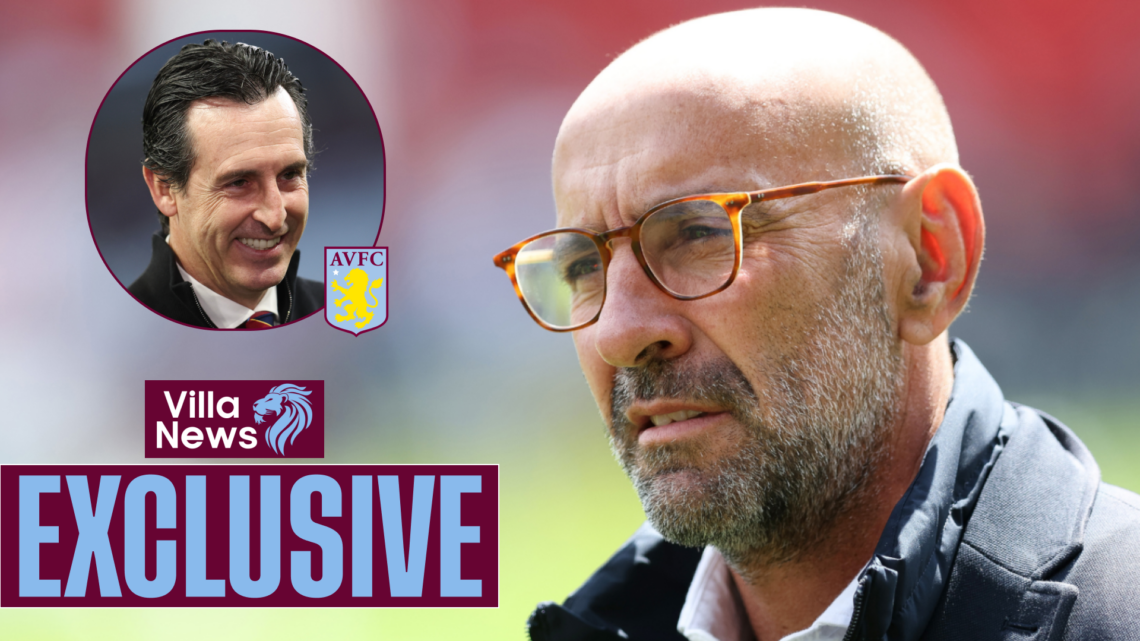 Aston Villa Monchi Unai Emery