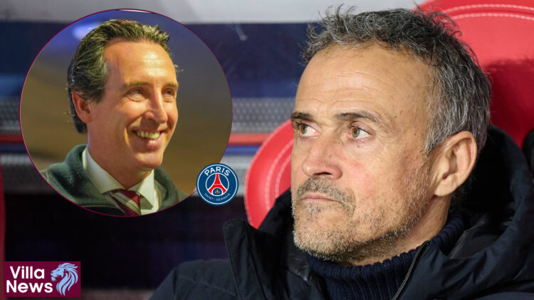 Aston Villa PSG Unai Emery Luis Enrique