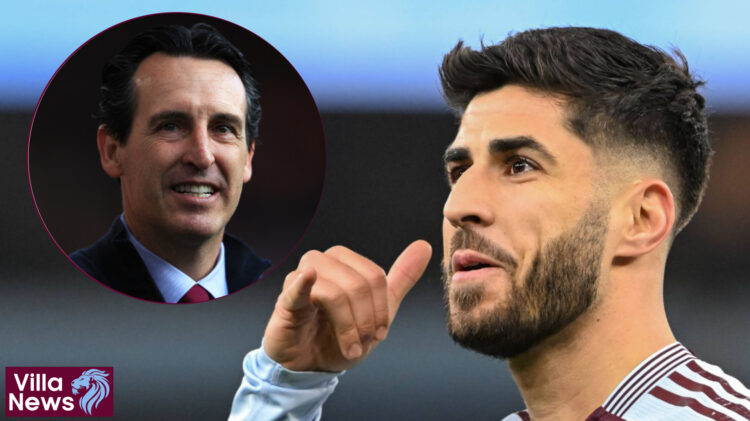 Aston Villa Unai Emery Marco Asensio