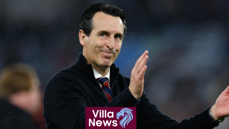Aston Villa manager Unai Emery.