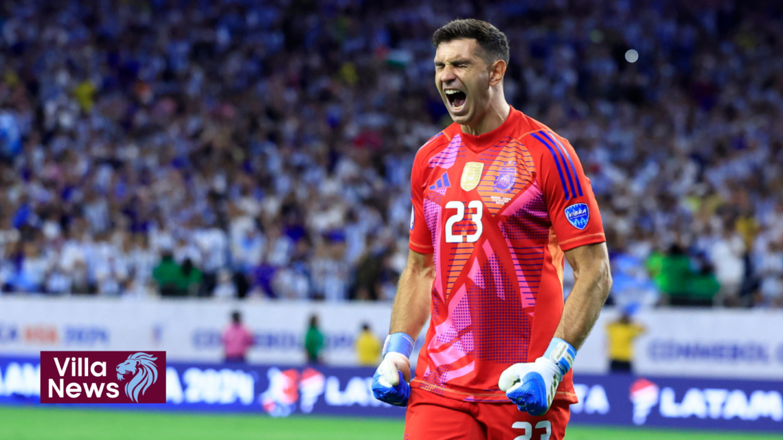 Emi Martinez in goal for Argentina