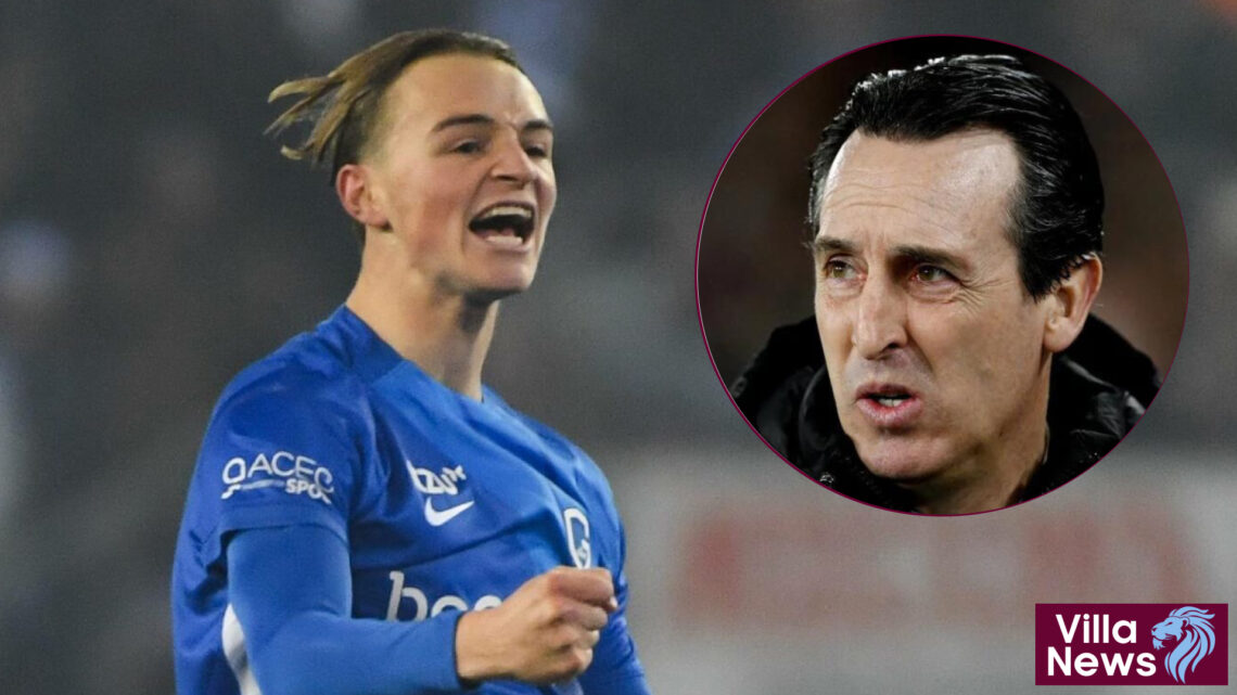 Matte Smets Unai Emery Aston Villa