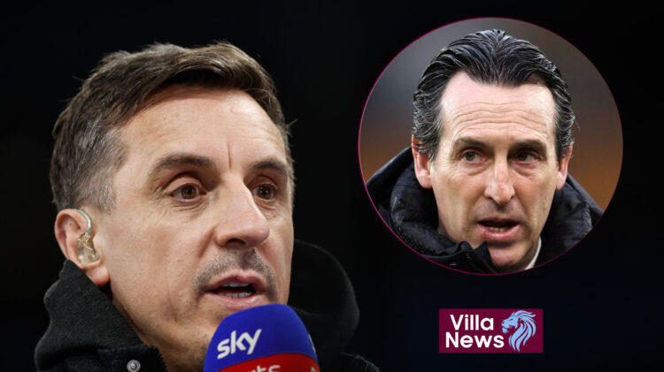 Gary Neville and Unai Emery