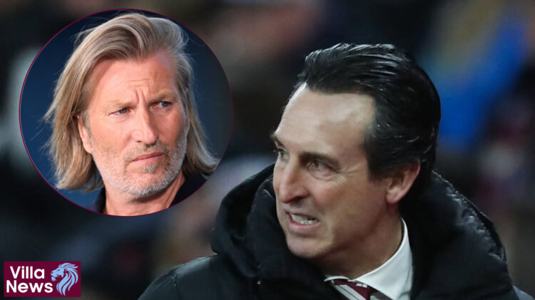Robbie Savage, Unai Emery, Aston Villa