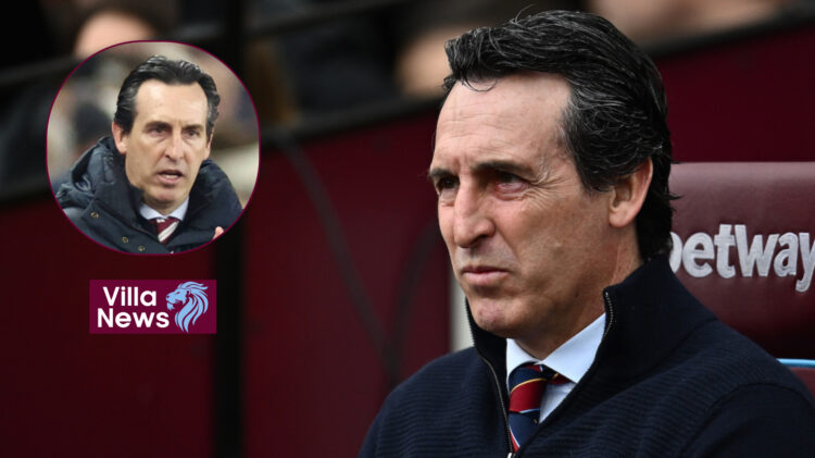 Unai Emery Aston Villa