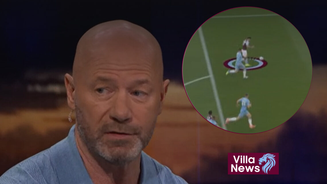 Alan Shearer and Aston Villa footage