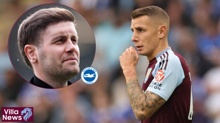 Aston Villa Brighton Lucas Digne Fabian Hurzeler