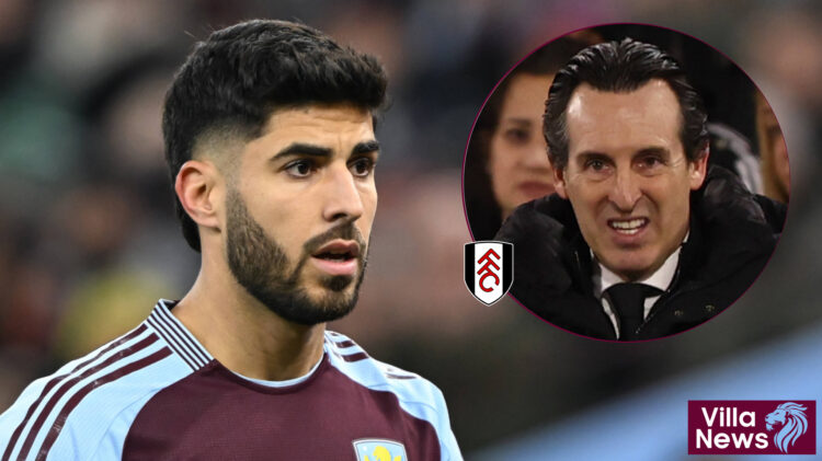 Aston Villa Fulham Marco Asensio Unai Emery
