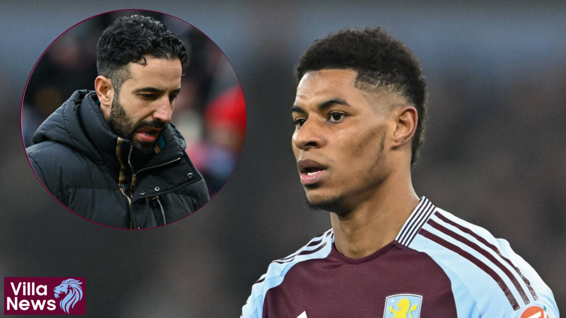 Aston Villa, Marcus Rashford, Ruben Amorim