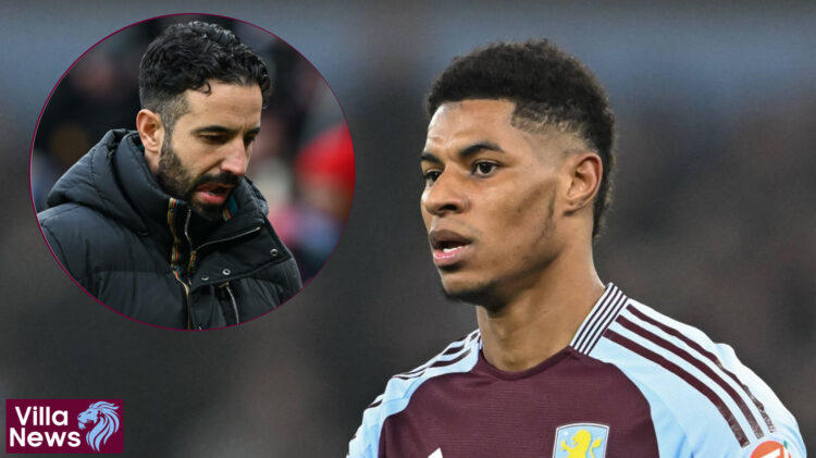 Aston Villa, Marcus Rashford, Ruben Amorim