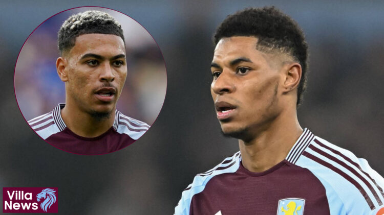 Aston Villa Morgan Rogers Marcus Rashford