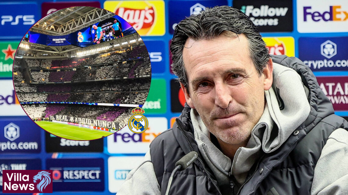 Aston Villa Real Madrid Unai Emery
