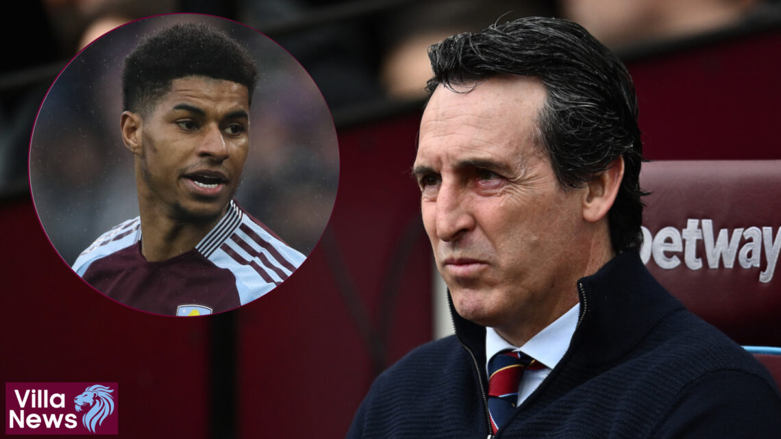Aston Villa, Unai Emery, Marcus Rashford