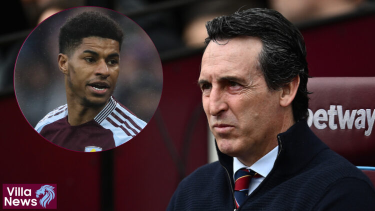 Aston Villa, Unai Emery, Marcus Rashford