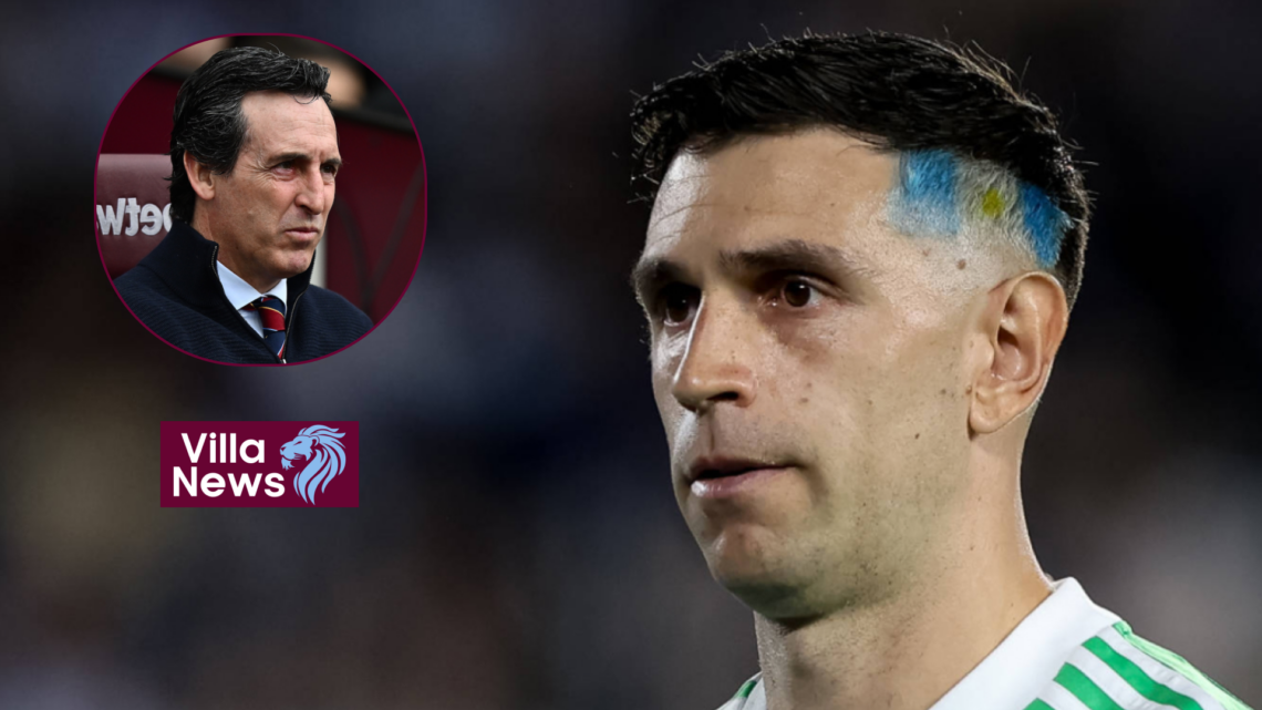 Emi Martinez, Unai Emery, Aston Villa