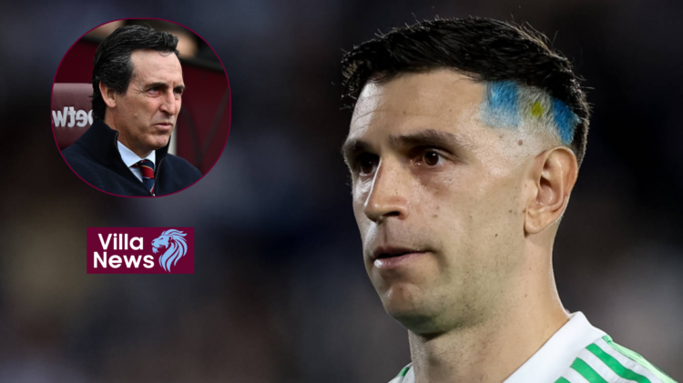 Emi Martinez, Unai Emery, Aston Villa