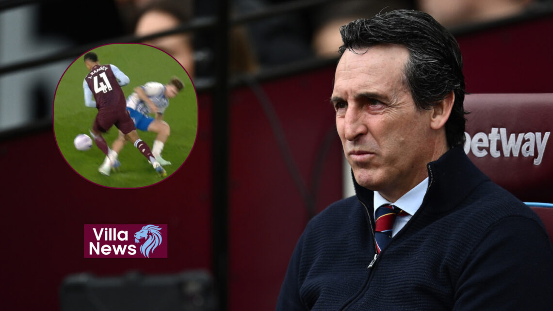 Unai Emery Jacob Ramsey