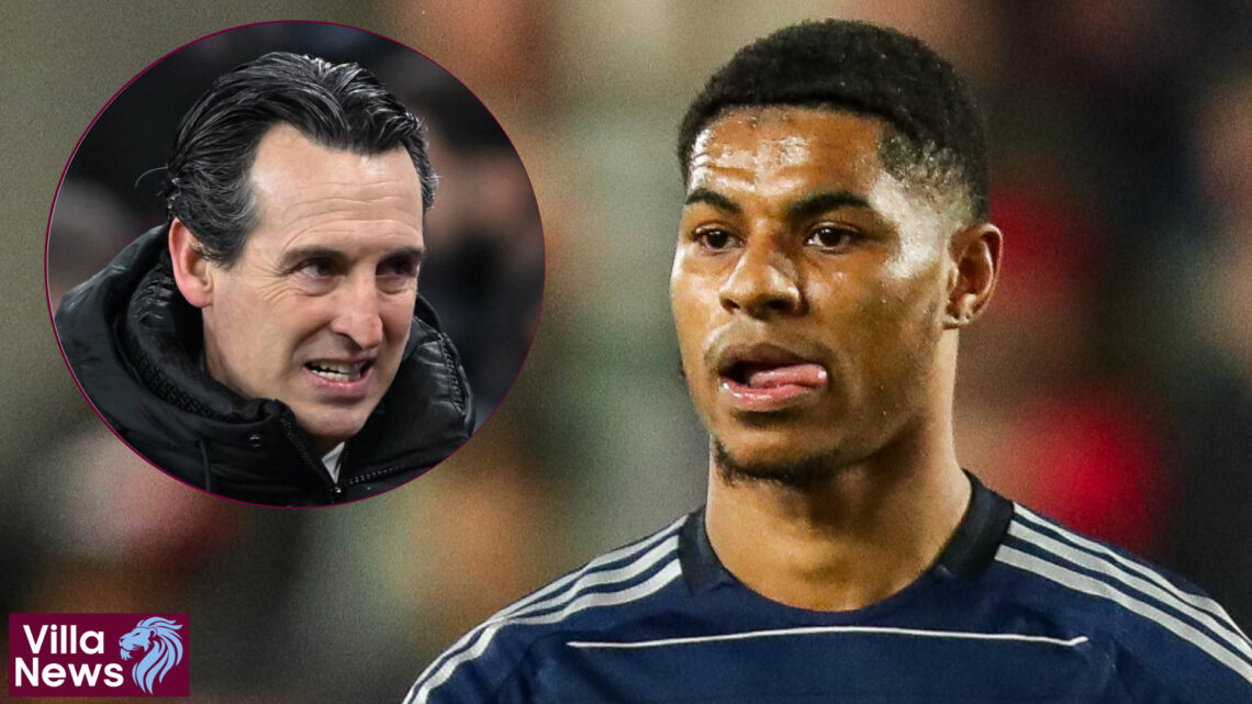 Unai Emery, Marcus Rashford