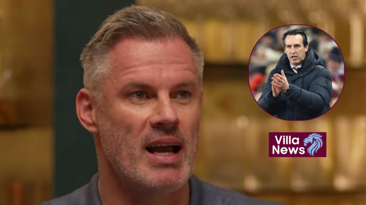Jamie Carragher, Unai Emery, Aston Villa